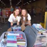 Education students receive classroom libraries